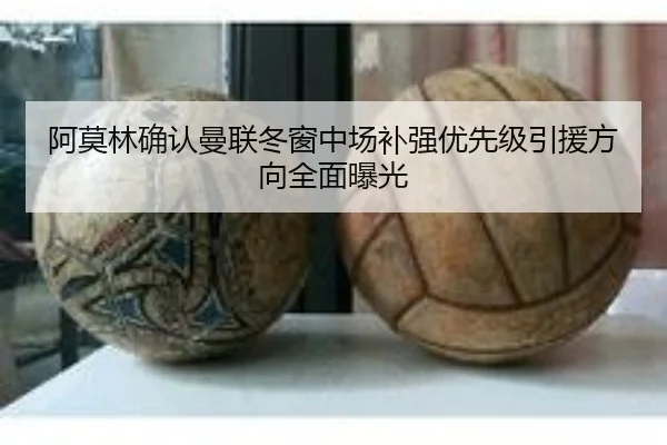 阿莫林确认曼联冬窗中场补强优先级引援方向全面曝光